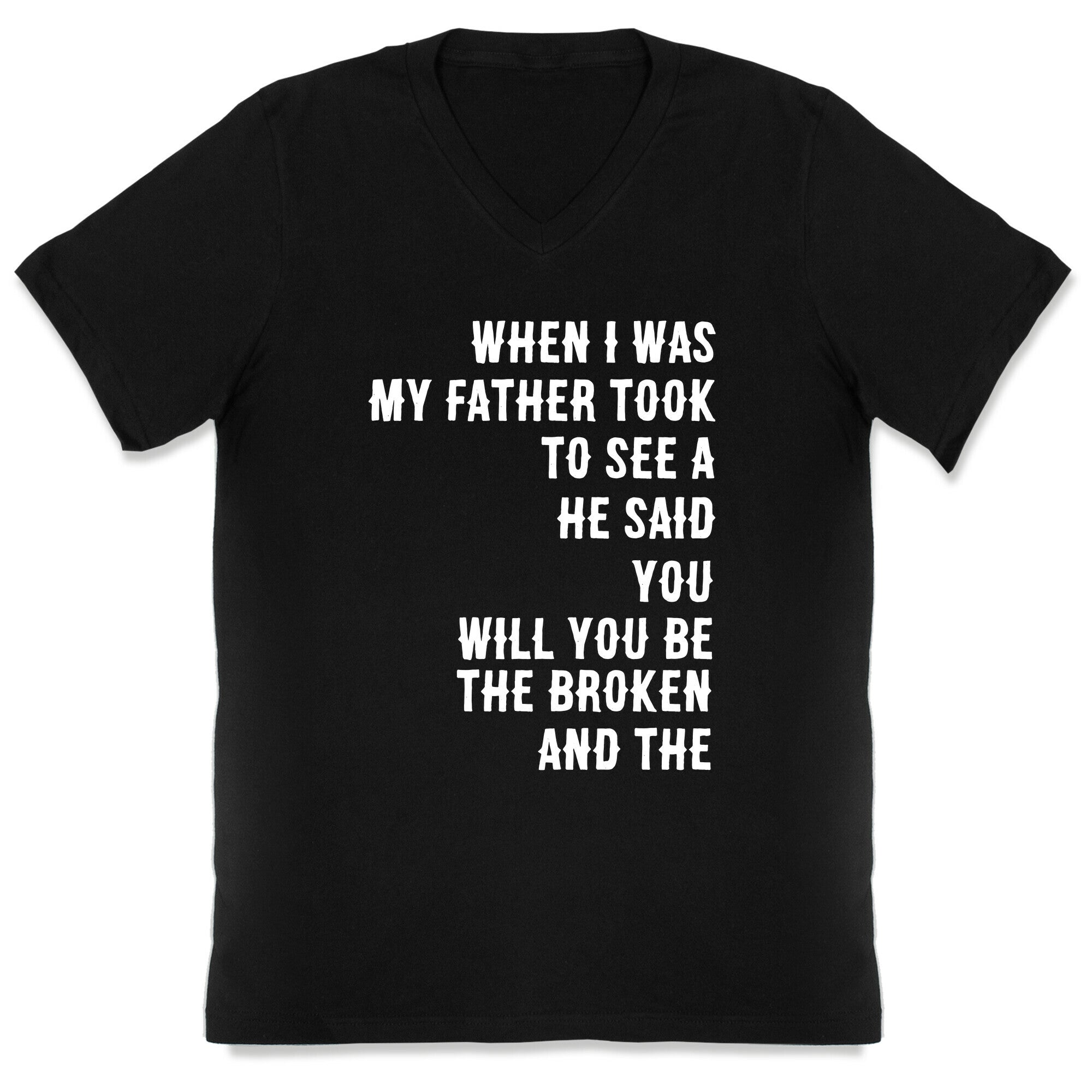 When I Was a Young Boy (1 of 2 pair) V-Neck